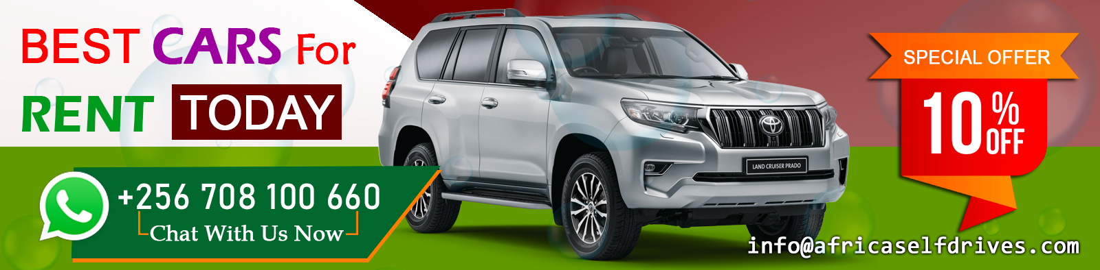 Cheap and Best 4x4 Cars for Rent in Africa with Africa Self Drives